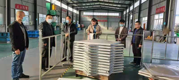 某部門領導指導檢查